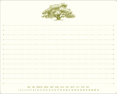 Oak Mousepad Notepad {Pre-Order} Available August 25th