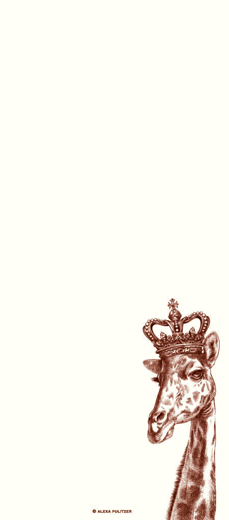 Royal Giraffe Long Pad {Pre-Order} Available October 22nd