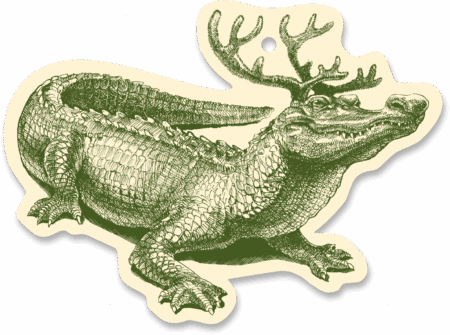 Christmas Gator Ornament {Pre-Order} Available November 4th