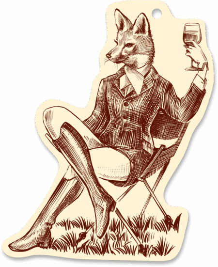 Fox Hunt Ornament {Pre-Order} Available November 4th