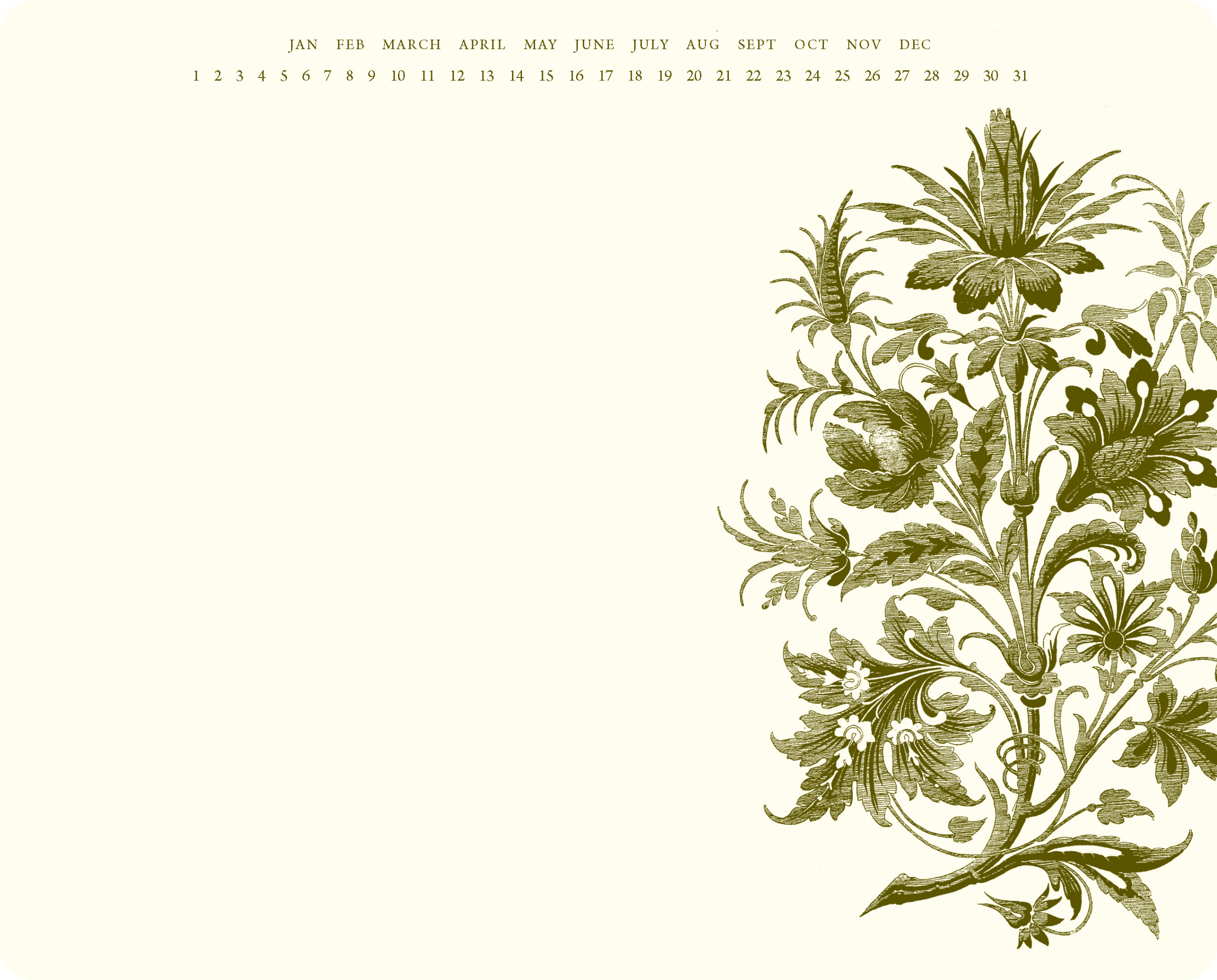 Floral Tapestry Mousepad Notepad Floral Tapestry Mousepad Notepad