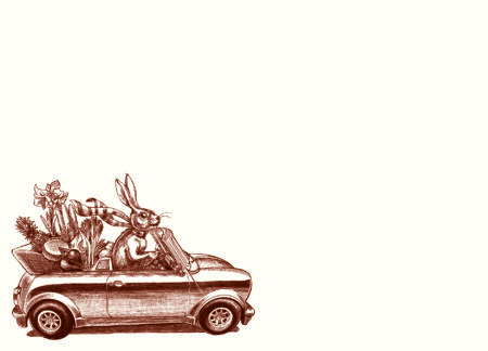 Rabbit Road Trip A6 Notes *Pre-Order*